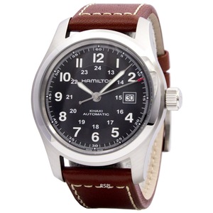 Hamilton Khaki Field Automatic Swiss Made Black Dial H70555533 100M Mens Watch