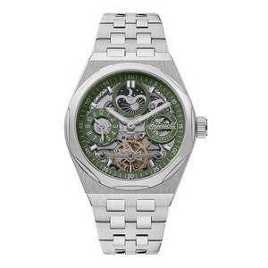 Ingersoll The Broadway Dual Time Green Skeleton Dial Automatic I12905 Mens Watch