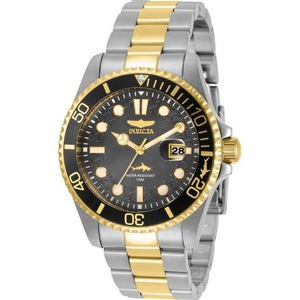 Invicta Pro-Diver Charcoal Dial Stainless Steel INV30809 Quartz 100M Mens Watch