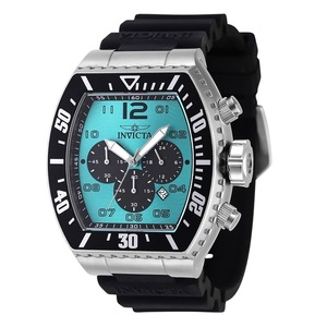 Invicta Pro Diver Chronograph GMT Turquoise Dial Quartz 47285 100M Mens Watch