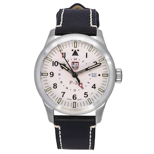 Luminox Air Pilot P-38 Lightning GMT White Dial Swiss Quartz XA.9527 Mens Watch