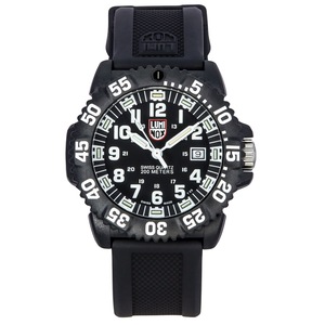 Luminox Original Navy SEAL Rubber Strap Swiss Quartz XS.3051.F 200M Mens Watch