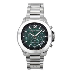 Michael Kors Oversized Sage Chronograph Green Dial Quartz MK9191 30M Mens Watch