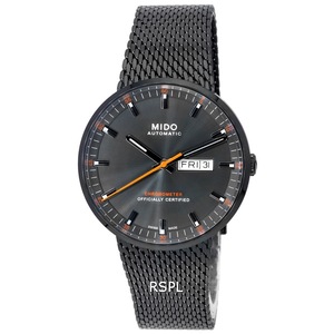 Mido Commander Icone Chronometer Swiss Made 25 Jewels Anthracite Dial Automatic M031.631.33.061.00 Men's Watch