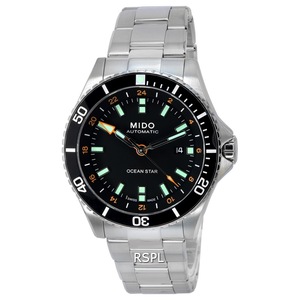 Mido Ocean Star GMT Swiss Made 25 Jewels Automatic Diver's M026.629.11.051.01 200M Men's Watch