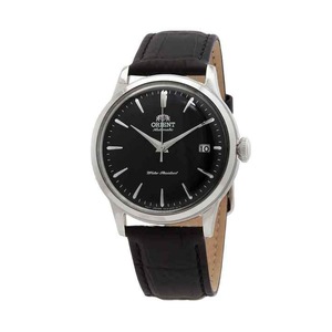 Orient Classic Bambino Black Dial Leather Automatic RA-AC0M02B10B 30M Mens Watch