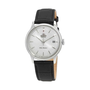 Orient Classic Bambino White Dial Leather Automatic RA-AC0M03S10B 30M Mens Watch