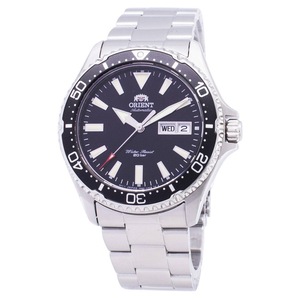 Orient Mako III Blue Dial Stainless Steel RA-AA0001B19B Analog 200M Mens Watch