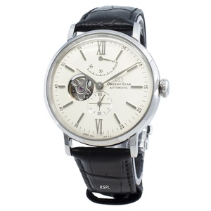 Orient Star Classic Semi Skelton Cream Dial RE-AV0002S00B Automatic Mens Watch