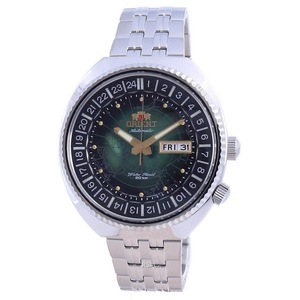 Orient World Map Revival Stainless Steel Automatic RA-AA0E02E19B 200M Mens Watch
