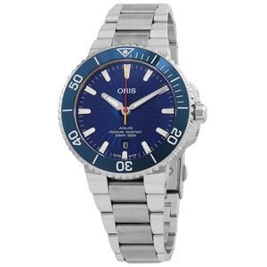 Oris Aquis Sun Wukong Limited Edition Blue Dial Automatic Diver 300M Mens Watch