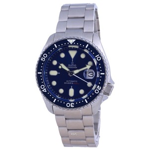 RATIO FreeDiver Blue Dial Sapphire Crystal Automatic RTB202 200M Mens Watch