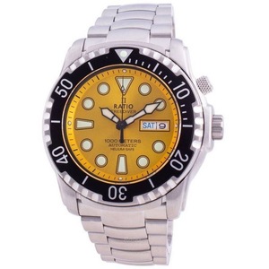 RATIO FreeDiver Helium-Safe 1000M Sapphire Automatic 1068HA96-34VA Mens Watch