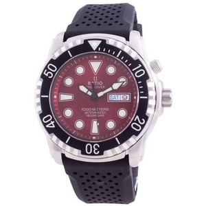 RATIO FreeDiver Helium-Safe Red Dial Automatic 1068HA90-34VA-RED Mens Watch