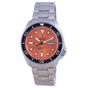 RATIO FreeDiver Orange Dial Sapphire Crystal Automatic RTA114 200M Mens Watch