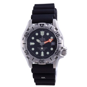 RATIO FreeDiver Professional 500M Sapphire Automatic 32BJ202A-BLK Mens Watch