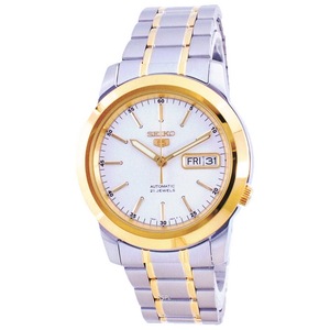Seiko 5 Automatic 21 Jewels Day/Date Stainless Steel SNKE54K1 Analog Mens Watch