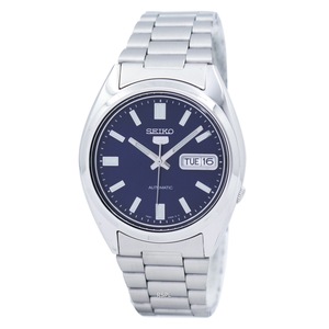 Seiko 5 Automatic Stainless Steel 21 Jewels Day/Date SNXS77K1 Analog Mens Watch