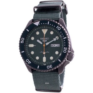 Seiko 5 Sports Sense Style Green Day/Date Automatic SRPD77K1 100M Mens Watch
