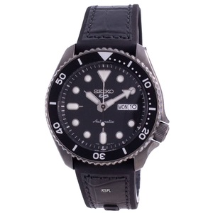 Seiko 5 Sports Specialist Style 24 Jewels Automatic SRPD65K3 Mens Watch Black Dial 100M Day/Date Display