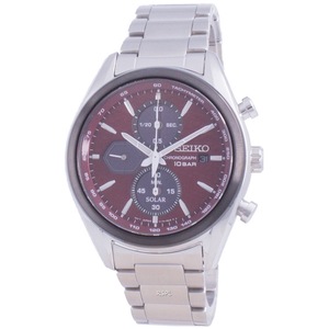 Seiko Discover More Chronograph Tachymeter Solar Date SSC771P1 100M Mens Watch