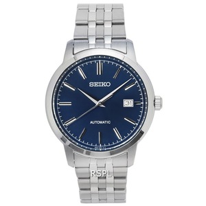 Seiko Discover More Stainless Steel Blue Dial Automatic SRPH87K1 100M Mens Watch