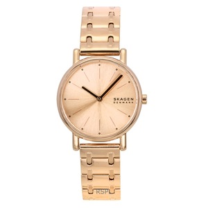 Skagen Signatur Lille Rose Gold Tone Stainless Steel Quartz SKW3125 Ladies Watch