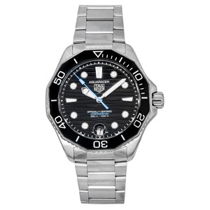 TAG Heuer Aquaracer Professional Swiss Made Stainless Steel Black Dial Automatic Diver's WBP5110.BA0013 300M Men's Watch