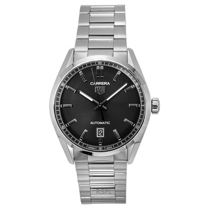 Tag Heuer Carrera Date Stainless Steel Black Dial Automatic WBN2110.BA0639 100M Men's Watch