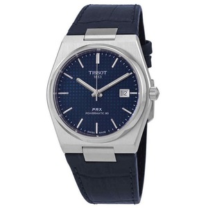 Tissot PRX Powermatic 80 Swiss Made Leather Strap T137.407.16.041.00 Mens Watch