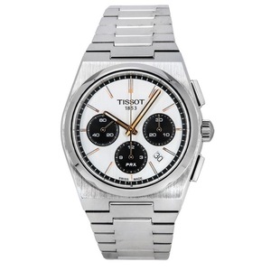 Tissot T-Classic PRX Chronograph Swiss Made Superluminova Dial 100M Mens Watch