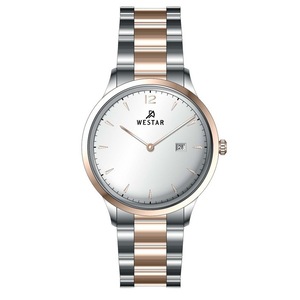 Westar Profile Stainless Steel Silver Dial Quartz 50218SPN607 Men's Watch