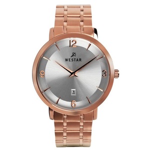 Westar Profile Stainless Steel Silver Dial Quartz 50220PPN607 50M Mens Watch