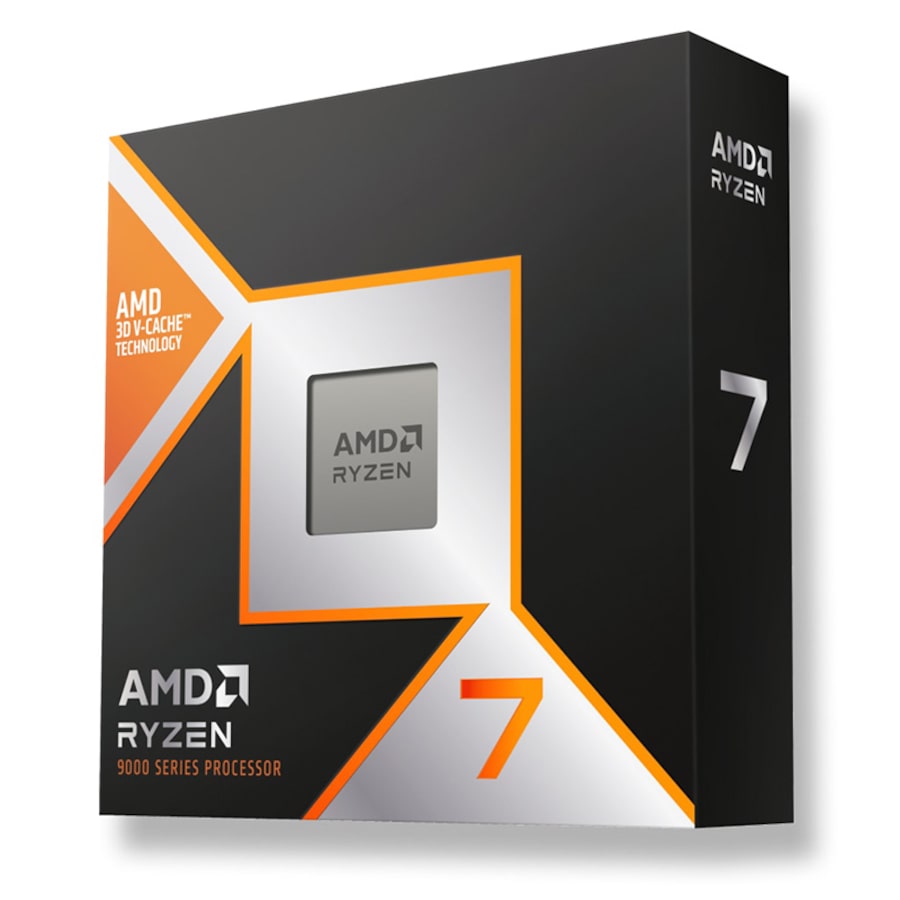 AMD Ryzen 7 9800X3D 8 Core AM5 5.2GHz CPU Processor (100-100001084WOF)
