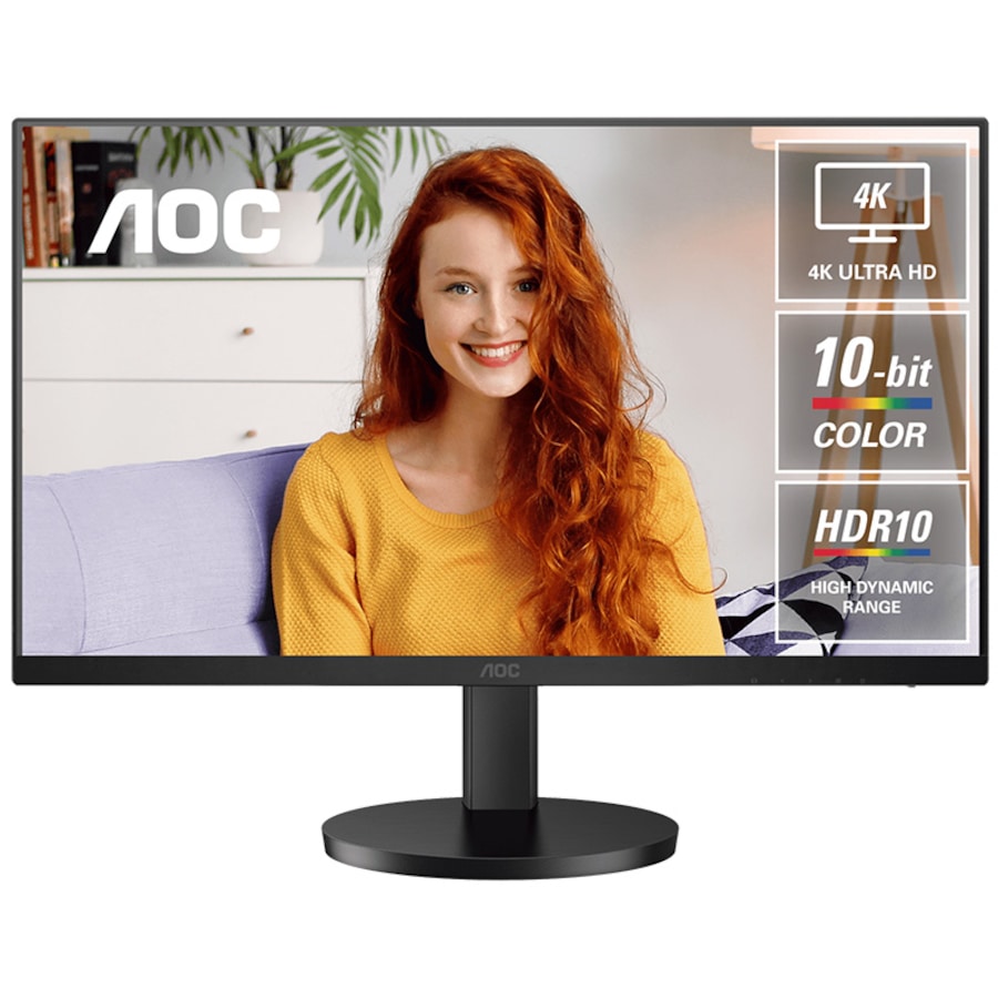 AOC 27in UHD IPS 60Hz Adaptive-Sync Monitor (U27B3AF)