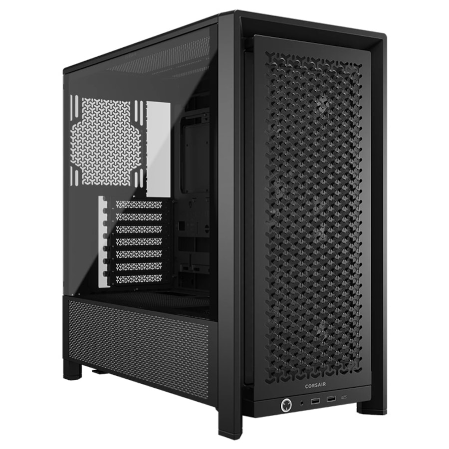 Corsair Frame 4000D RS TG Modular Mid-Tower E-ATX Case - Black (CC-9011312-WW)