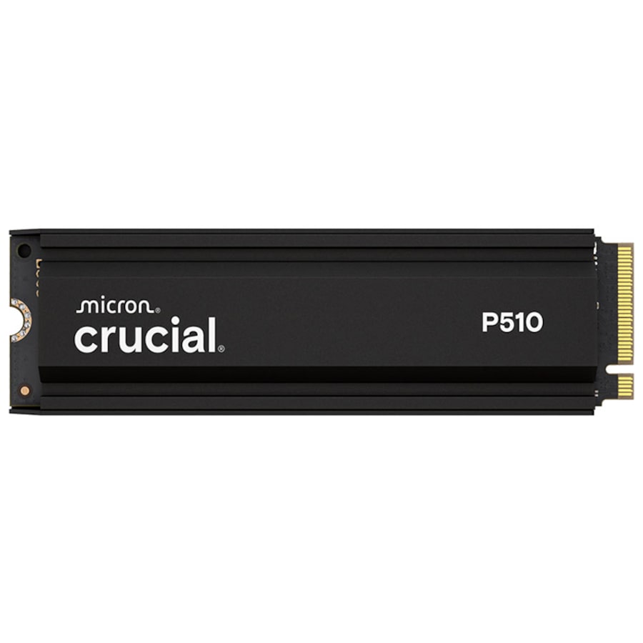 Crucial P510 2TB PCIe Gen5 M.2 2280 NVMe SSD with Heatsink (CT2000P510SSD5)