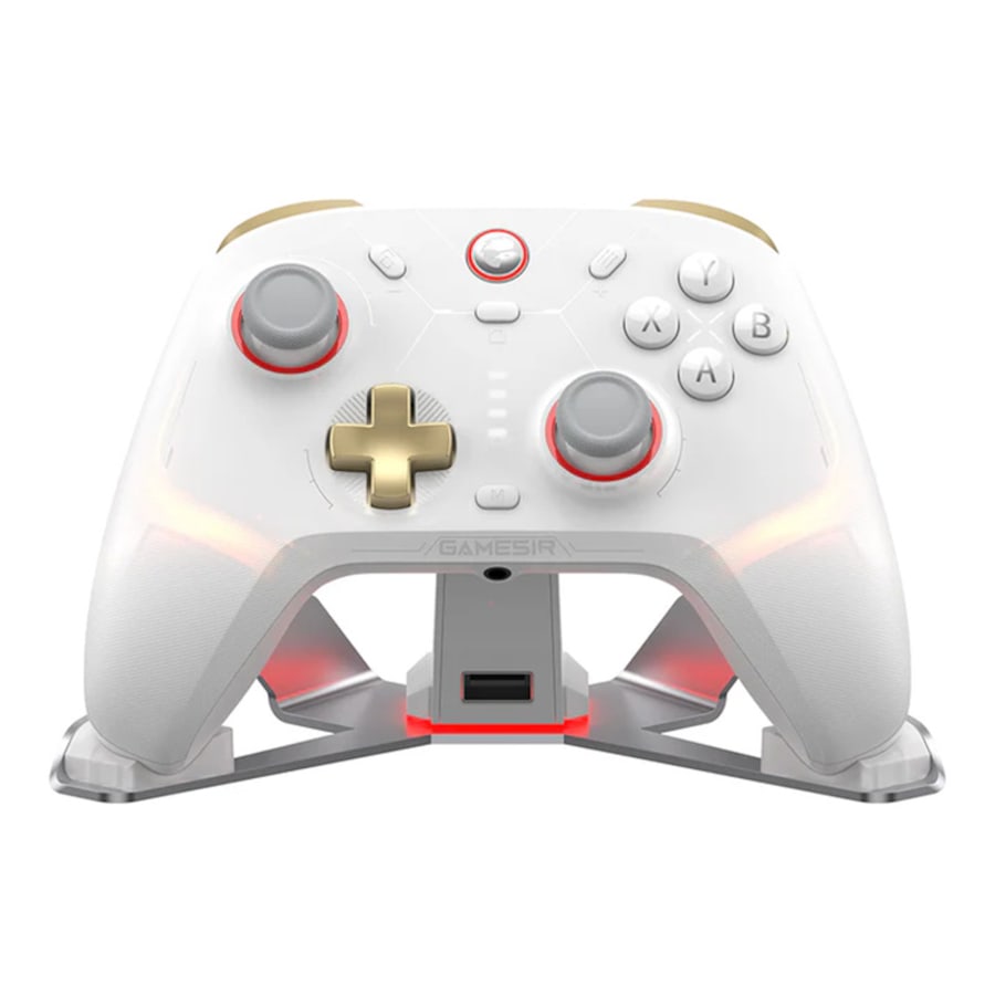 GameSir Cyclone 2 Multiplatform Controller Bundle Edition - White (Cyclone2 BDL-WH)
