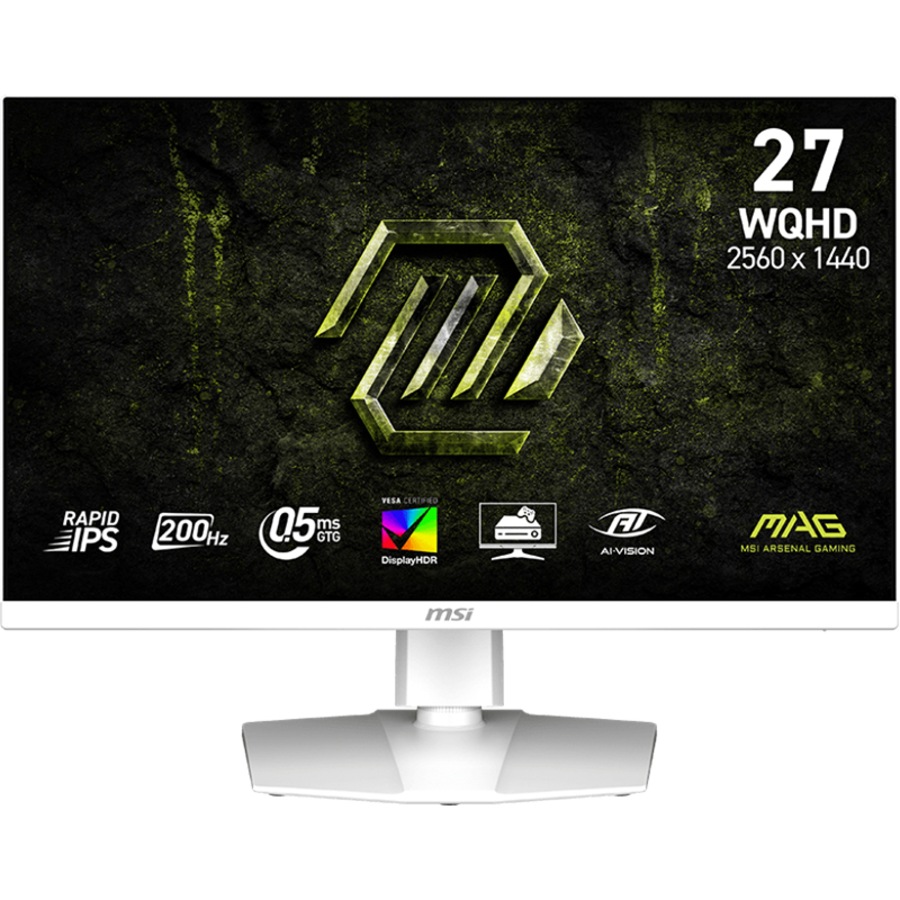 MSI MAG 27in WQHD 200Hz Rapid IPS Adaptive Sync Gaming Monitor (MAG 274QRFW E20)