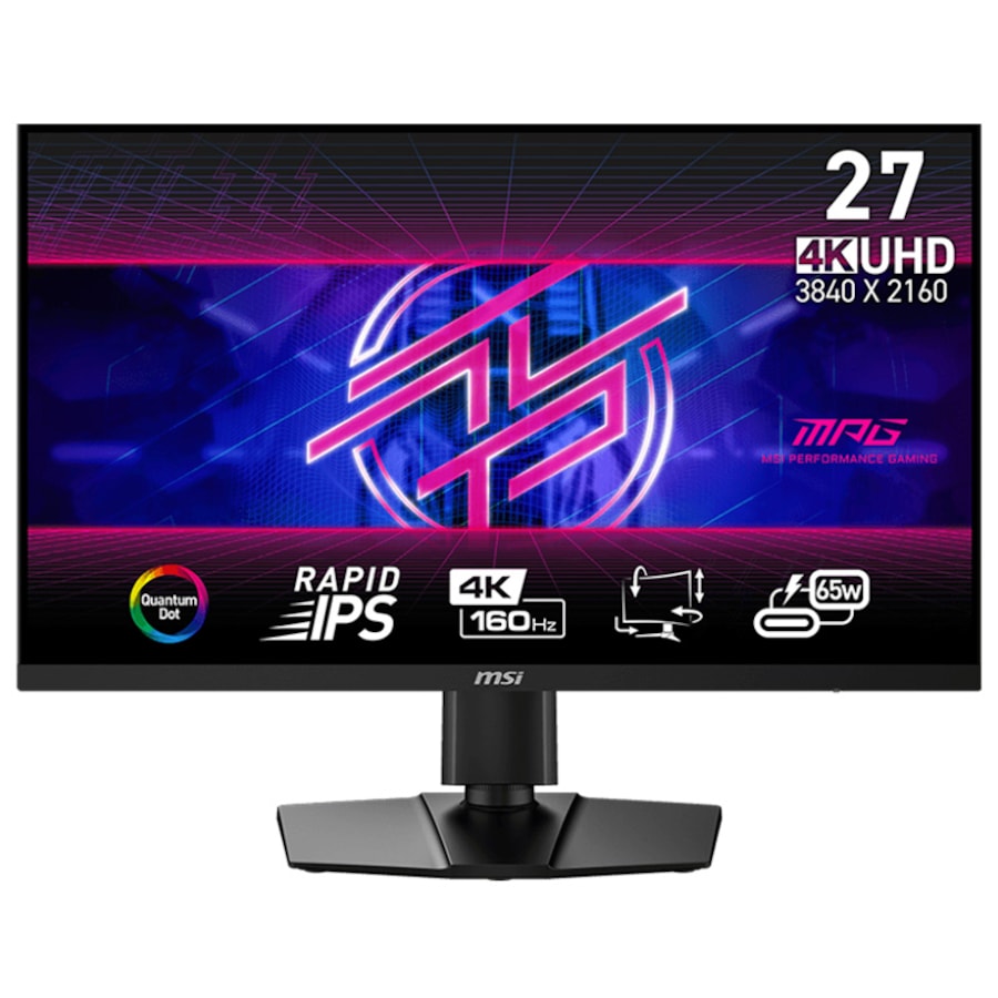 MSI MPG 27in 4K UHD 160Hz Rapid IPS Gaming Monitor (MPG 274URF QD)