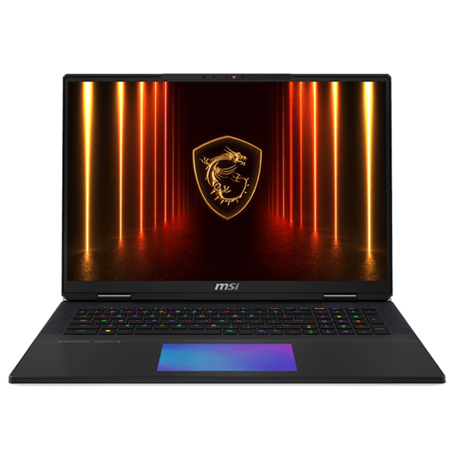 MSI Titan 18 HX AI A2XWIG 18in UHD+ 120Hz Ultra 9 285HX RTX 5080 6TB SSD 64GB RAM W11P Gaming Laptop (Titan 18 HX AI A2XWIG-242AU)