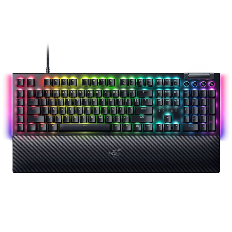 Razer BlackWidow V4-Mechanical Gaming Keyboard - Green Switch US Layout (RZ03-04690100-R3M1)