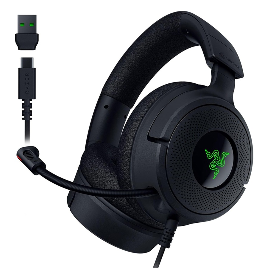Razer Kraken V4 X RGB Wired Gaming Headset - Black FRML (RZ04-05180100)