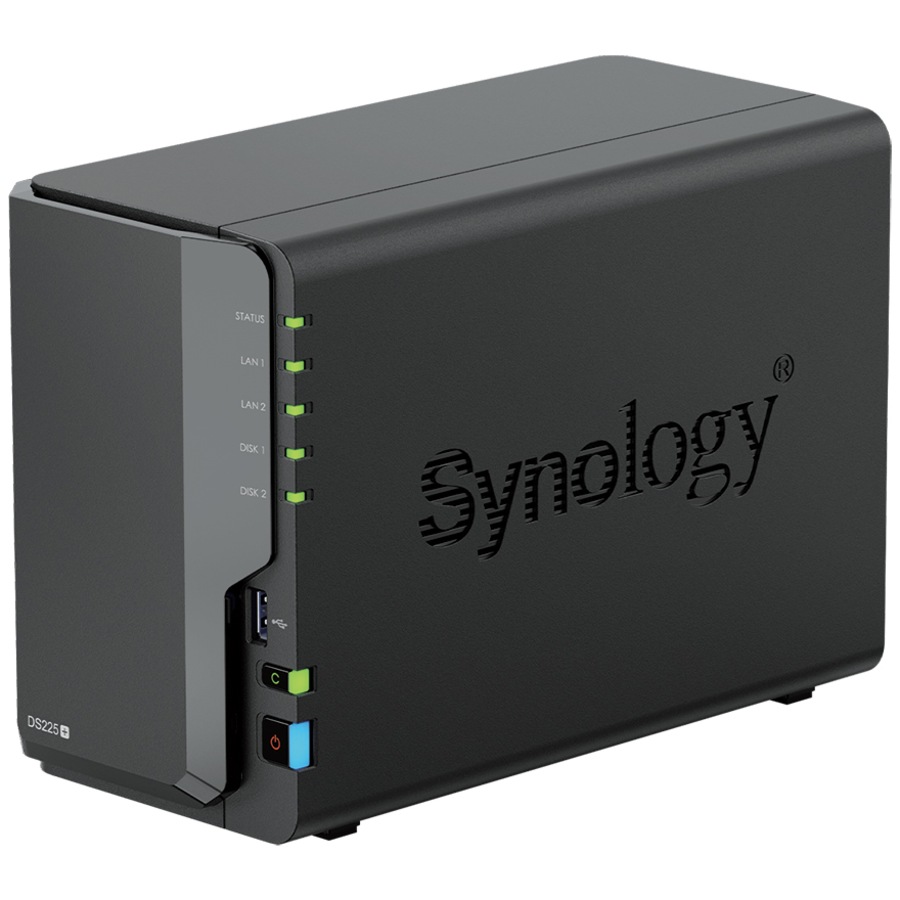 Synology DiskStation 2-Bay 3.5in Diskless NAS (DS225+)