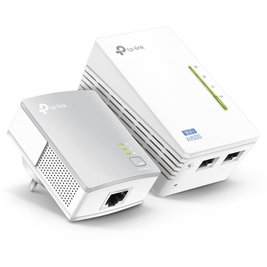 TP-Link 300Mbps AV600 WiFi Powerline Extender Starter Kit (TL-WPA4220KIT)