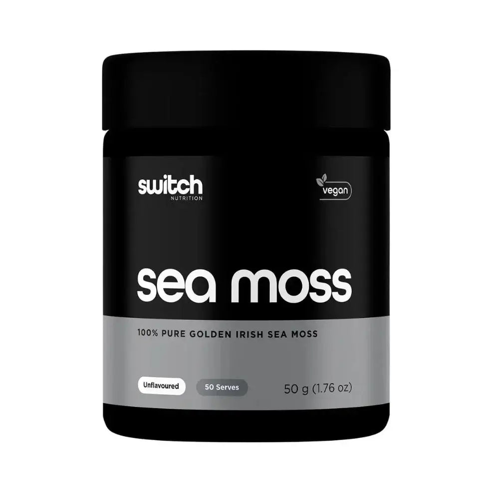 Switch Nutrition Sea Moss 100% Pure Golden Irish 50g Australia