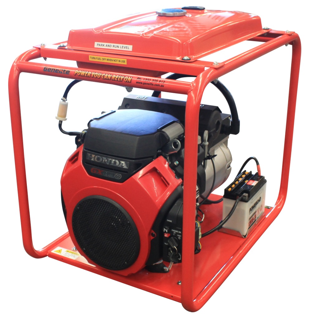 11kVA Honda Generator Electric Start 25ltr LRT Australia