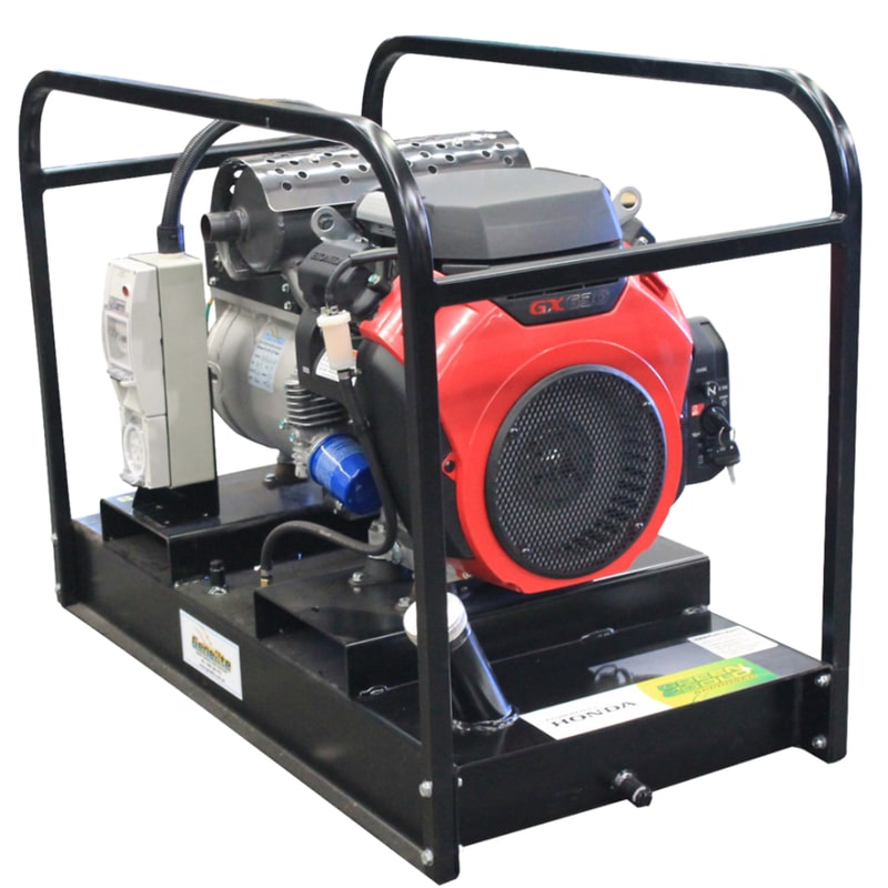 12.5kVA Honda Generator Electric Start 50ltr LRT Three Phase Australia