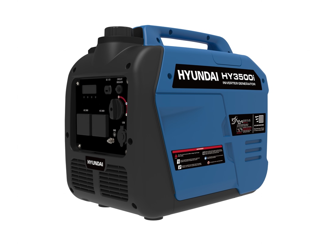 4.3kVA Hyundai Inverter Generator Recoil Australia