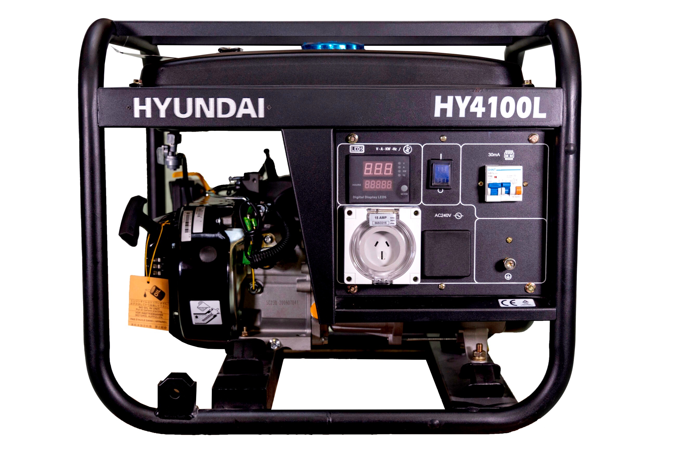 4kVA Hyundai Petrol Generator  Recoil Australia